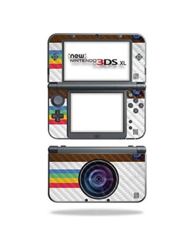 Piel de Fibra de Carbono MightySkins para Nintendo 3DS XL 2015 - Polaroid Vintage