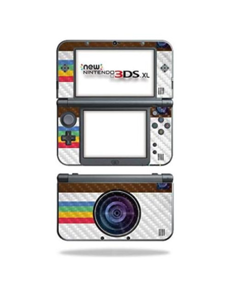 Piel de Fibra de Carbono MightySkins para Nintendo 3DS XL 2015 - Polaroid Vintage