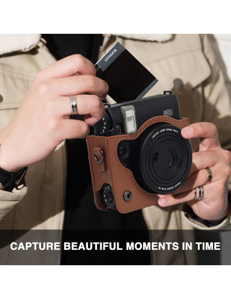 Funda de cámara CAIYOULE para Fujifilm Mini 99 con álbum y pegatinas