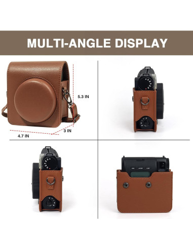 Funda de cámara CAIYOULE para Fujifilm Mini 99 con álbum y pegatinas