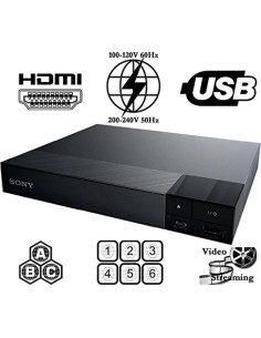 Reproductor Blu Ray y DVD SONY S1700 Multi Sistema USB HDMI 2