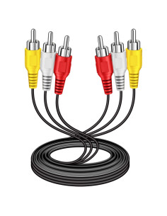 Cable RCA 3 Macho a Macho 1.5m SENLIXIN Audio Video