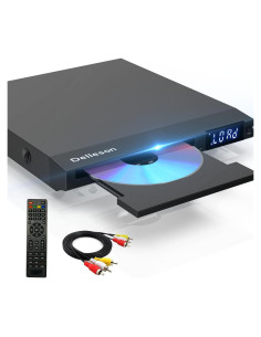 Reproductor de DVD Delleson Compacto Libre de Región con USB