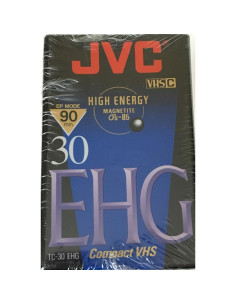 Cintas VHS-C JVC TC-30 EHG 30 min - Paquete de 4 unidades 2