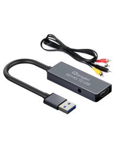 Tarjeta de Captura de Video USB WinRaybot 4K HDMI RCA