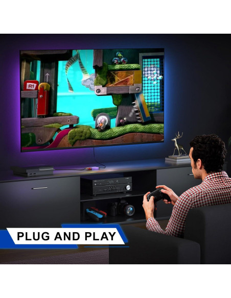 Convertidor RCA a HDMI Portta 1080P, Adaptador AV a Digital