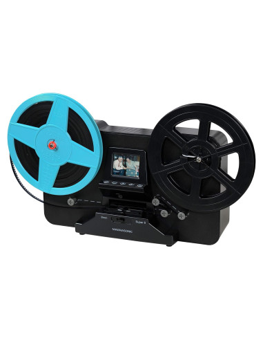 Escáner de película Magnasonic FS81, digitaliza Super 8/8mm