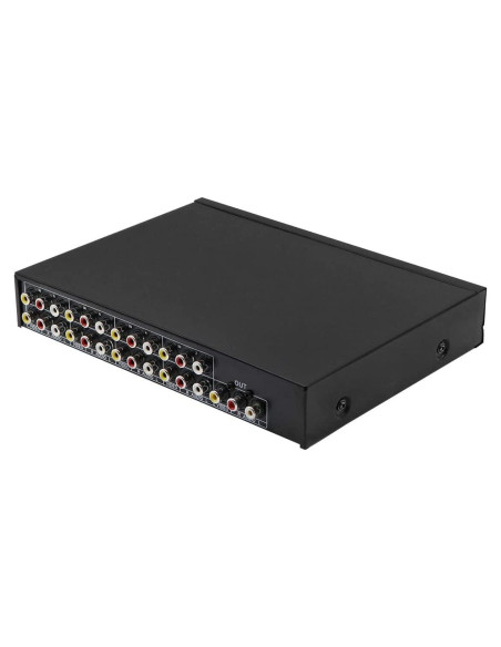 Divisor Amplificador 8 en 1 RCA AV QiCheng 7386 para TV