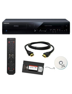Grabador VHS a DVD Samsung Renovado con Control Remoto y HDMI