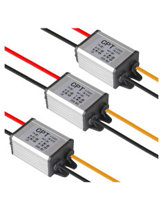 Convertidor DC 12V a 5V 3A 15W ALAMSCN A Prueba de Agua