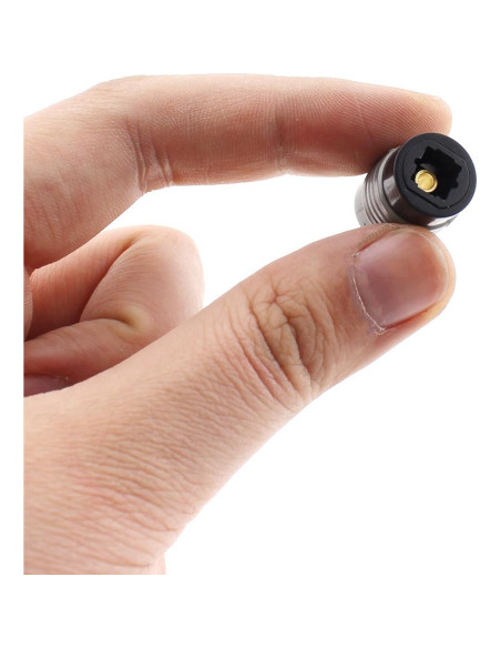 Extensor de Cable de Fibra Óptica Toslink MTQY 2 Piezas