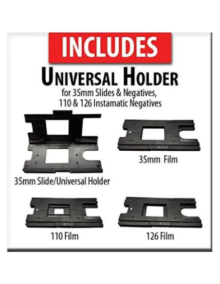 Escáner de Diapositivas Pana-Scan 22MP LCD 5" Digital