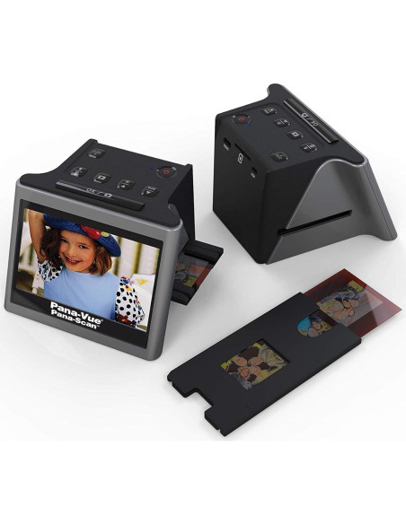 Escáner de Diapositivas Pana-Scan 22MP LCD 5" Digital