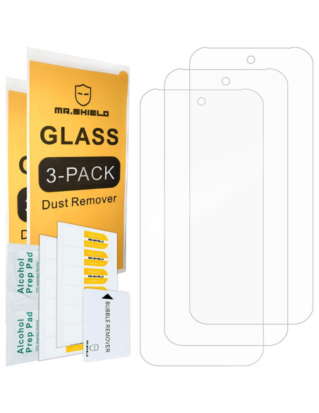 Protector de Pantalla Mr.Shield Vidrio Templado 9H para Google Pixel