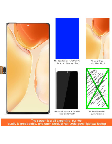 Pantalla LCD de Reemplazo para Google Pixel 6 Pro - Negro