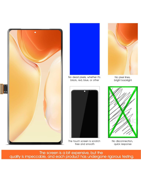 Pantalla LCD de Reemplazo para Google Pixel 6 Pro - Negro