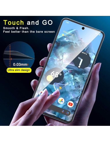 Protector de Pantalla Privado Ferilinso para Google Pixel 8 Pro