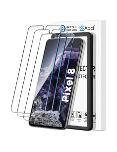 Protector de Pantalla Vidrio Templado AACL para Google Pixel 8 3-Pack