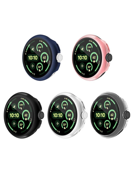 5 Fundas Protectoras para Google Pixel Watch 41mm YUVIKE