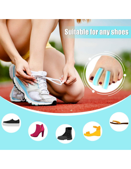 Separadores de Dedos de Espuma Mudder 16 Piezas Alivio Callos