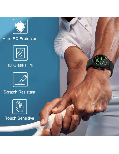 5 Fundas Protectoras para Google Pixel Watch 41mm YUVIKE