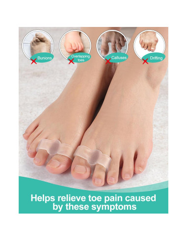 Paquete de 10 Correctores de Juanete Gel Samaya Home