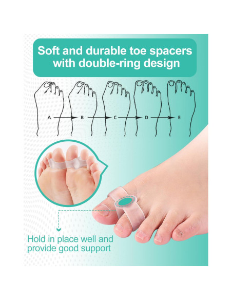 Paquete de 10 Correctores de Juanete Gel Samaya Home