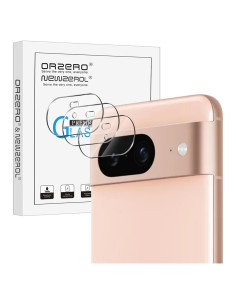 Protector de Lente de Cámara Orzero para Google Pixel 8 - Vidrio Templado 9H