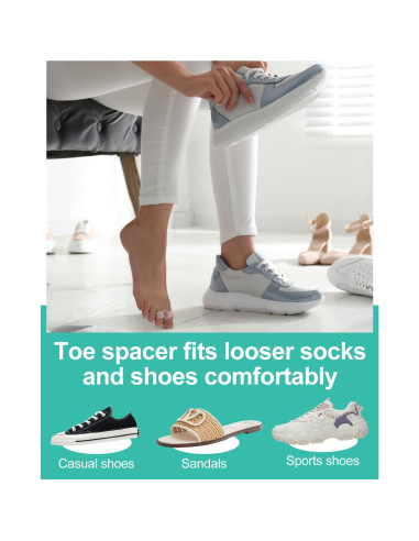 Paquete de 10 Correctores de Juanete Gel Samaya Home