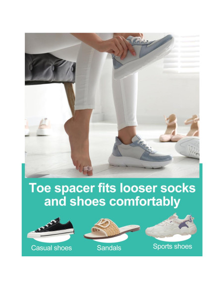 Paquete de 10 Correctores de Juanete Gel Samaya Home