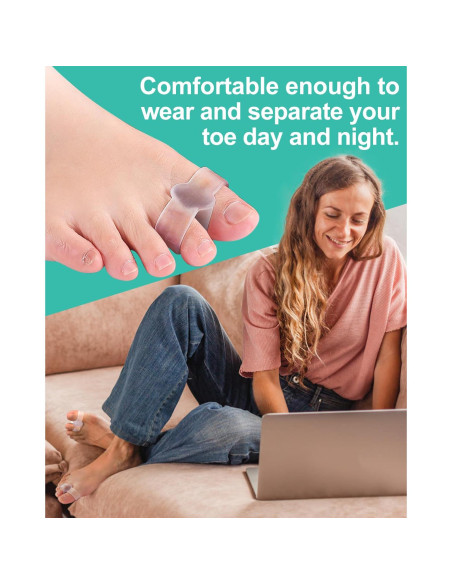 Paquete de 10 Correctores de Juanete Gel Samaya Home