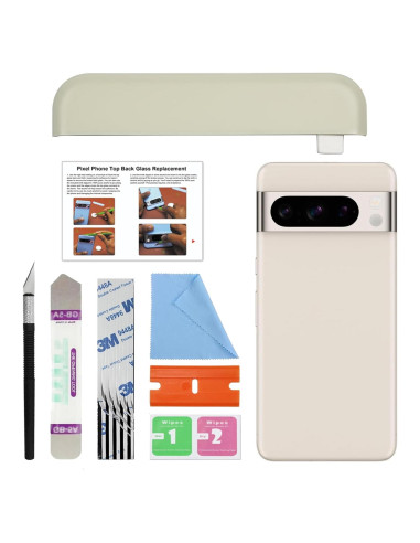 Reemplazo Cristal Trasero Superior FUSION VERDE para Pixel 8 Pro