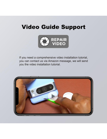 Reemplazo Cristal Trasero Superior FUSION VERDE para Pixel 8 Pro