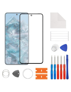 Cristal de Lente Frontal Reemplazo para Pixel 8 Pro - Kit de Herramientas