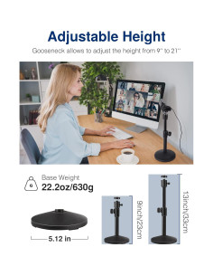 Soporte para Webcam Puroma con Brazo Flexible 53 cm 2