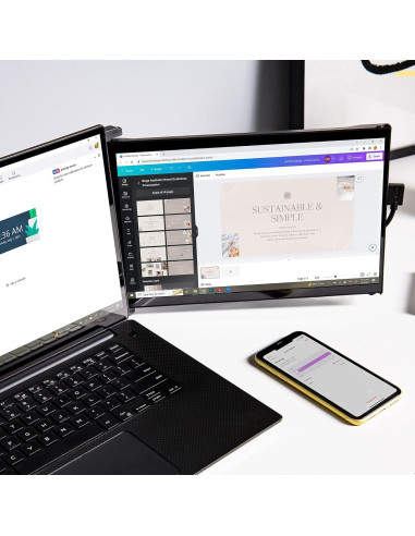Extensor de Pantalla Portátil Mobile Pixels Duex Max DS 14.1 FHD