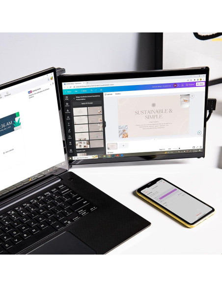 Extensor de Pantalla Portátil Mobile Pixels Duex Max DS 14.1 FHD
