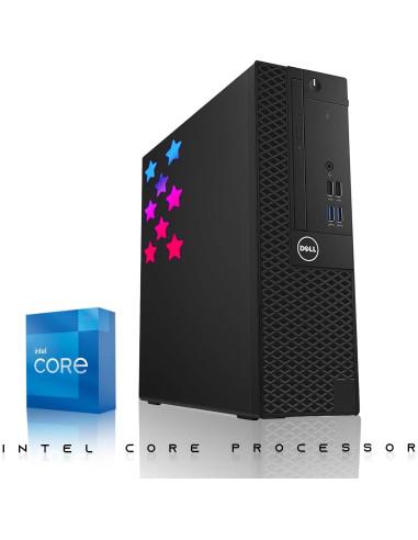 PC de Escritorio Dell Optiplex - Core i5, 16GB RAM, 512GB SSD, GT 730, Windows 11 Pro (Renovado)