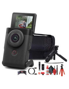 Cámara Compacta Canon PowerShot V10 20.9MP 4K + Accesorios