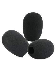 Funda de espuma LEFXMOPHY SM81 - 3-Pack para micrófonos