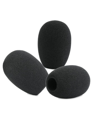 Funda de espuma LEFXMOPHY SM81 - 3-Pack para micrófonos