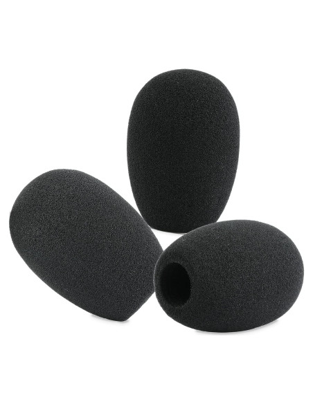 Funda de espuma LEFXMOPHY SM81 - 3-Pack para micrófonos