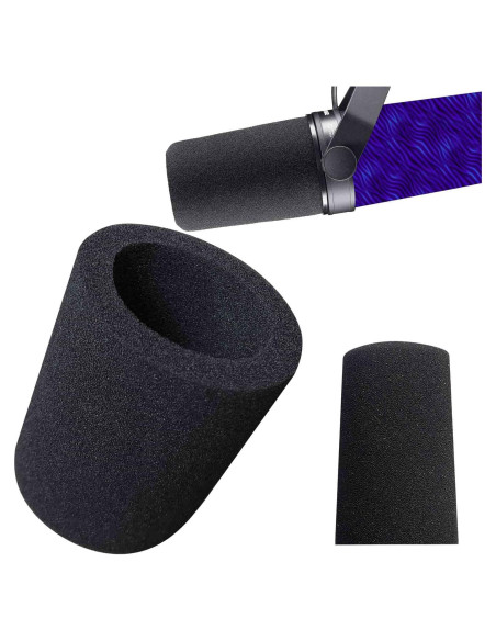 Filtro Pop RhymKawa Compatible con Micrófonos Shure SM7B, MV7