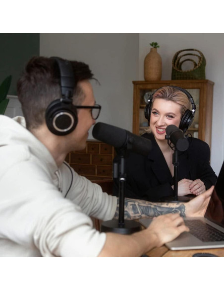 Filtro Pop RhymKawa Compatible con Micrófonos Shure SM7B, MV7