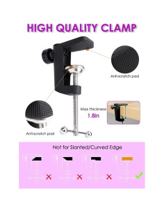 Brazo de Micrófono HyperX Quadcast Ajustable con Fundas de Cable 2