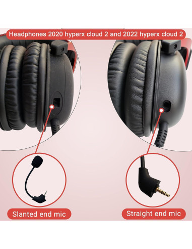 Micrófono de Reemplazo HyperX 3.5mm para Auriculares Gaming