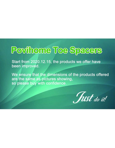 Separadores de Dedos de Gel Povihome 6 Pack para Juanetes