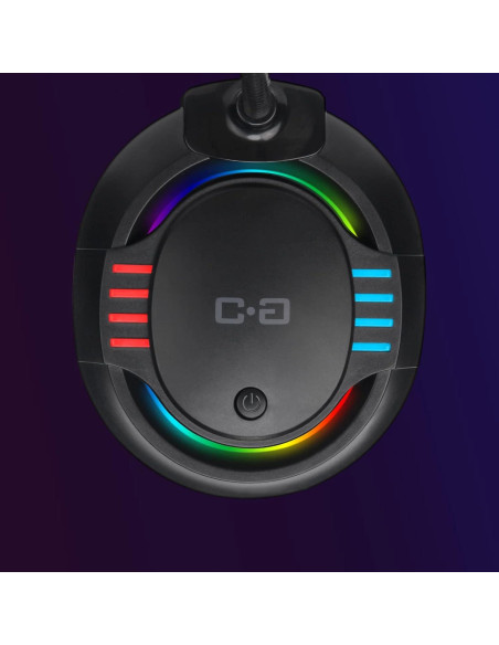 Micrófono USB ChanGeek CGS-M2 con RGB y botón de silencio