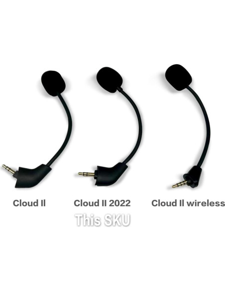 Micrófono de Reemplazo Kingston HyperX Cloud II 2022 3.5mm