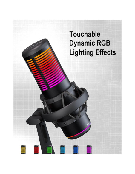 Micrófono USB HITOZON MK-02P para Gaming y Streaming